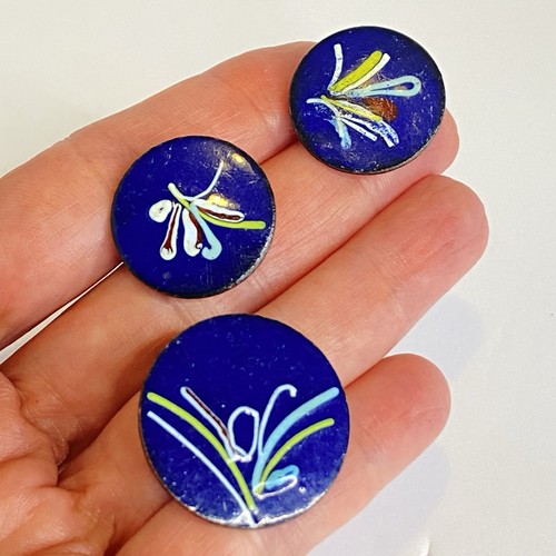 Vintage copper enamel - copper,
