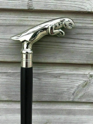 Men walking stick - top, brass