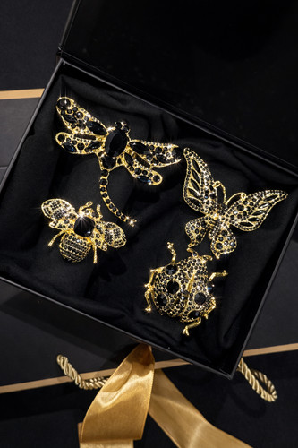 Napkin rings set - of, 4