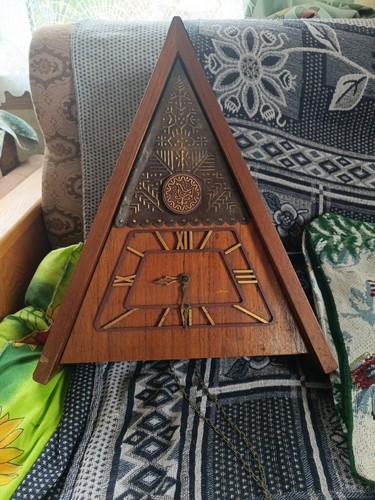 Soviet vintage cuckoo - soviet, clock