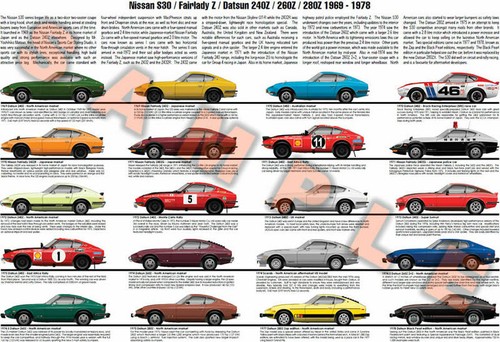Datsun 240z nissan s30 - datsun,