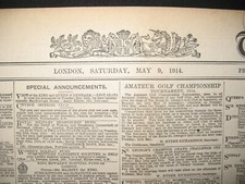 Original The Times Newspaper