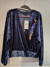 Womens Zara Wrap Cardigan Top