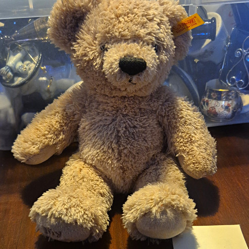 Steiff beige plush teddy bear - plush,