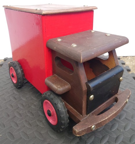 Vintage hand built wooden hgv - hand,