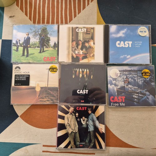 Cast singles job lot - cd,