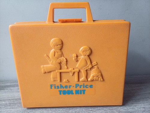Fisher price vintage - vintage, orange