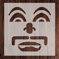 Jack O Lantern Face 28 Stencil