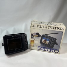 Sieko LCD Colour Television Lvd404 Vintage Personal Tv