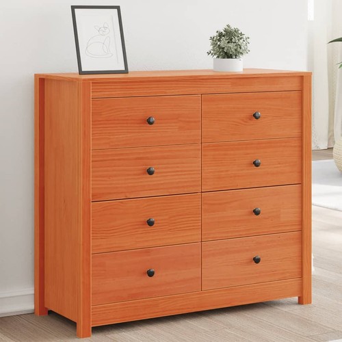Side cabinet solid wood - solid, pine