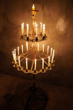 Antique Church Candelabra