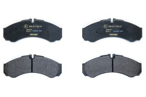 Textar 2912111 front - front, rear
