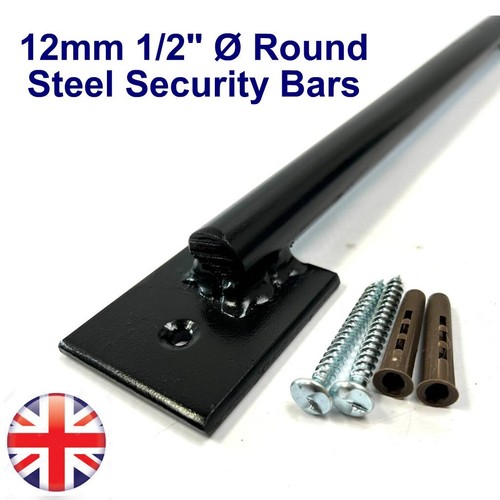 12mm face fixing round - 12mm, Ø