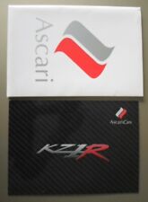 ASCARI KZ1-R orig 2005 UK Mkt Glossy Sales Brochure in Card Folder - KZ1R