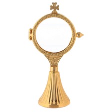 Gold plated brass monstrance