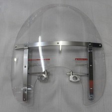 Universal 7/8' 1'' Handlebar Motorcycle Windshield Screen Clear for Harley Honda