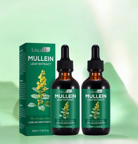 Mullein leaf drops - mullein,
