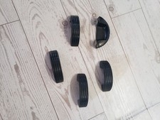 5  Vintage Black Bakelite