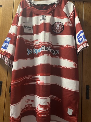 Wigan warriors home shirt - warriors,