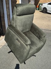 POLTRONASOFA Power Rec Chair with Lift & Rise function Green  ( RRP £1499.00)