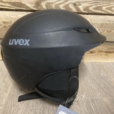 Ex Display UVEX Black Ski Helmet Size Small/Medium Winter Sports, skiing