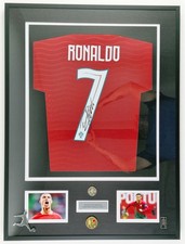 Cristiano Ronaldo framed shirt