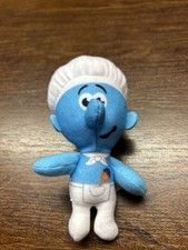 Cook Smurf plush toy from the