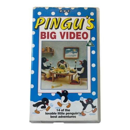 Bbc pingu big video - pingu's, vhs