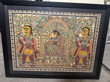 Hand-Painted Madhubani Folk