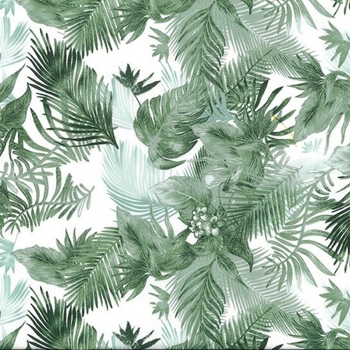 Tonal tropical leaves 100 - tonal, 100%