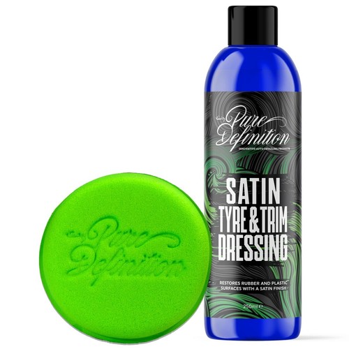 Satin tyre trim gel clean - tyre,