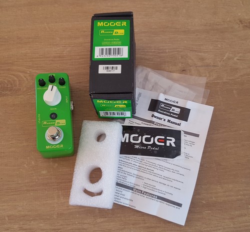Mooer rumble drive overdrive - rumble,