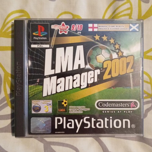 Lma manager 2002 playstation - 2002, 1