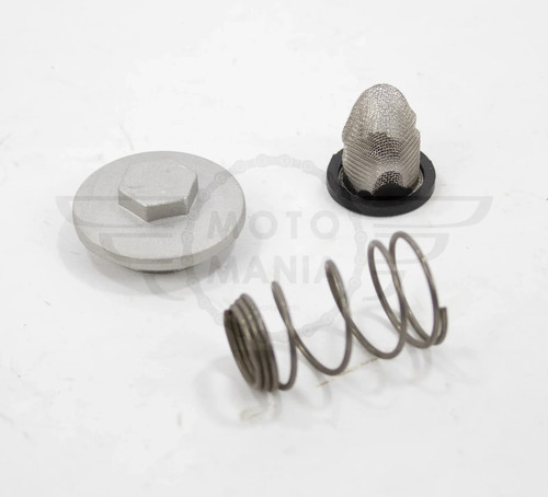 Oil strainer spring cap - oil,
