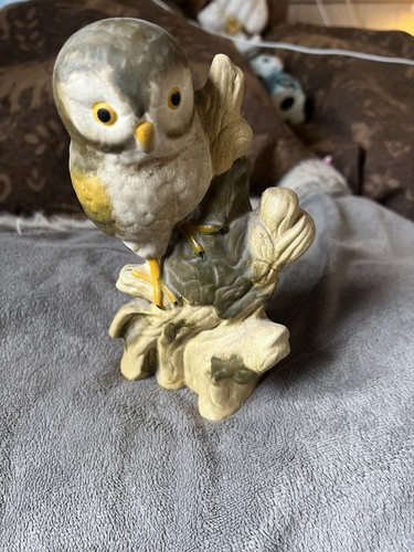Vintage ceramic owl - vintage, figurine