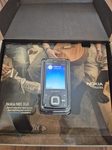 Nokia n81 8gb smartphone - 8gb, black