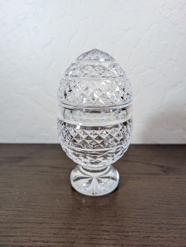 Vintage waterford crystal egg - vintage,