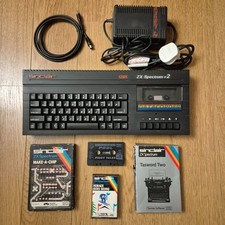 Sinclair ZX Spectrum 128k Plus +2A Refurbished Computer Vintage Tested & Working