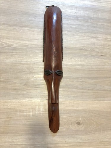 Hand carved wooden african - carved,