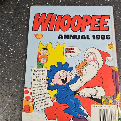 Whoopee annual 1986 comic - comic, book