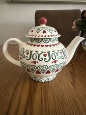 Emma Bridgewater Joy Sampler 4 Cup Teapot 2012
