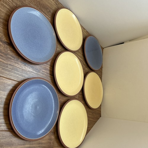 Denby juice dinner plates - denby, 7