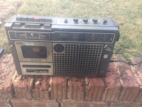 Vintage sharp 6000e radio - sharp,