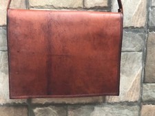 18" New Men's Leather Bag