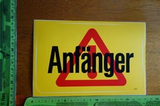 Old Sticker 80/90s (f Vintage) Motorhome, Caravan, Automobile Beginner