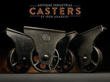 ANTIQUE INDUSTRIAL CASTERS