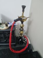 KHATEEB Nargile Large XL Arabic Brass Shisha Hookah Water Pipe Arabian Full Set