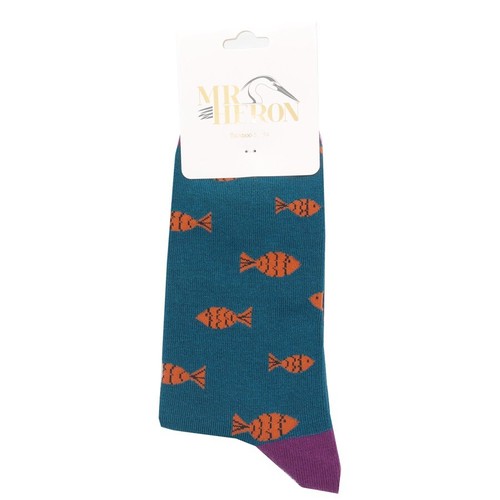 Heron fish socks - mr, mens