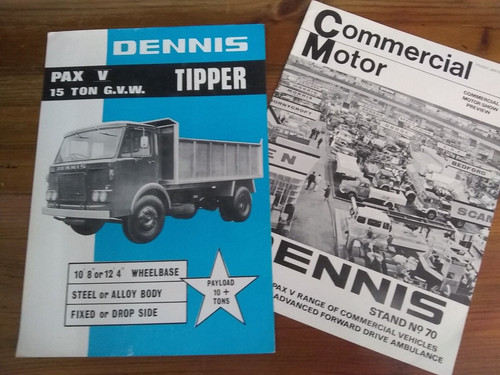Dennis tipper and motor - motor, show