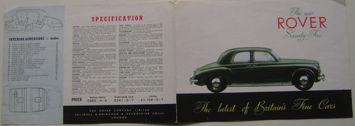 Rover original uk sales - 75,